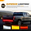 GOOACC Truck Tailgate Light Bar 60" Triple Row 504 LED