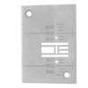 Straight Stitch Needle Plate Professional Replacement Steel Fine Machined Needle