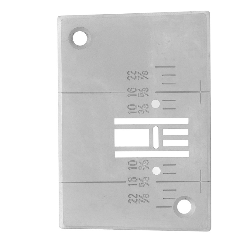 Straight Stitch Needle Plate Professional Replacement Steel Fine Machined Needle