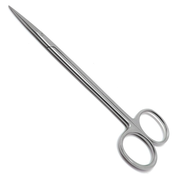 10× Kelly Scissor Straight 7" Sharp/Sharp Dental Surgical Medical ENT
