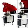 Coufce Red LED Lighted Toggle Switch 12V 20A Waterproof Safety