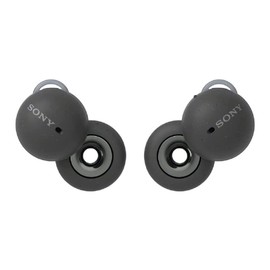 Sony LinkBuds Truly Wireless Earbuds (Dark Gray) Bundle with Hard EVA Travel Case (2 Items)