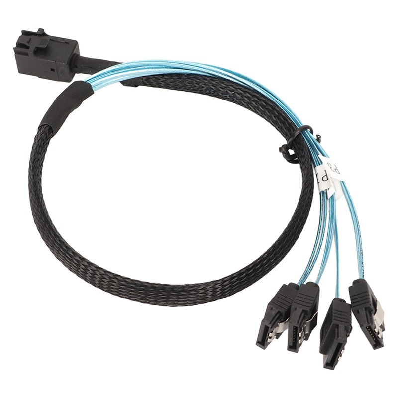 12GBPS Mini SAS HD SFF 8643 to 4 SATA 3.0