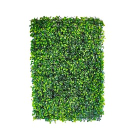 GARDECOR - 20 Piezas de Follaje Artificial para Pared Exterior Muro Verde Pared Decoración Casa Hogar Jardín Interiores Exteriores Decoración 60 x 40 