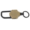 Magnetic Retractable Keychain Stainless Steel Wire Easy Pull Buckle Carabiner