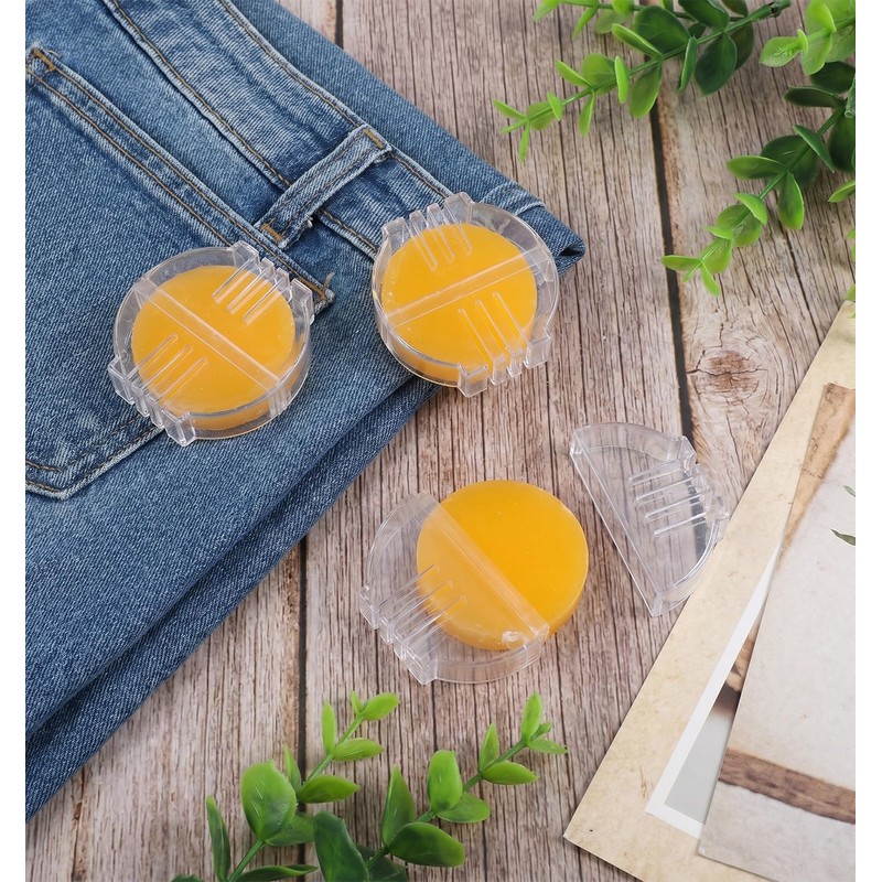 4 Pcs Beeswax for Thread, Yellow Beeswax Thread Conditioner (5