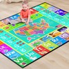 Isyorefam ABC Rug for Kids Playroom, 5'x 6'6" Washable Classroom