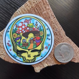 Grateful Dead & Co - Stealie Dancing Bears Mushroom Steal Your Face SYF Stickers