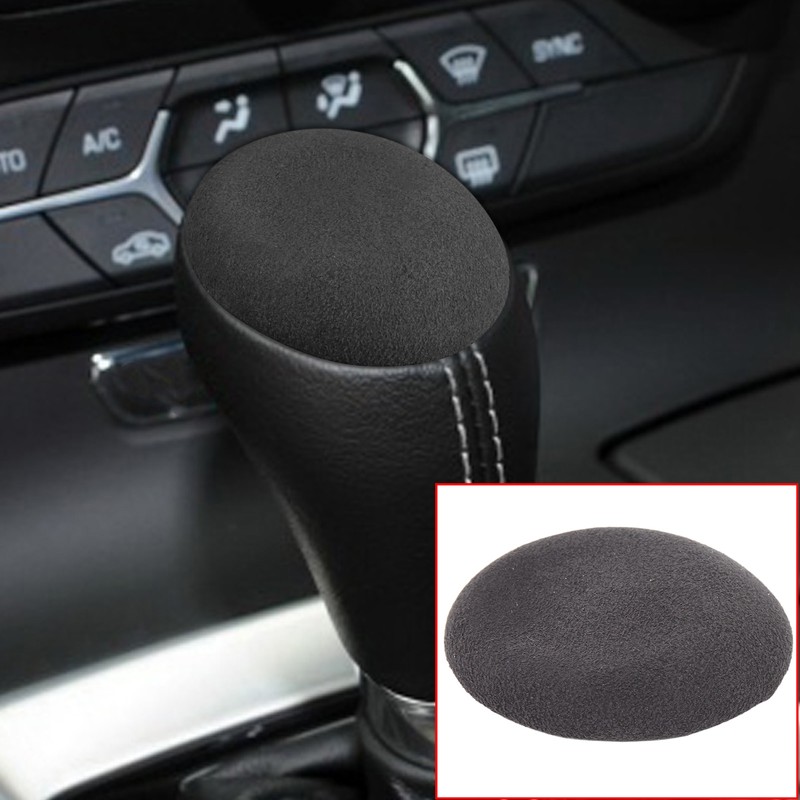 Gear Shift Knob Cover Suede Fashionable Good Hand Feeling Replacement