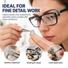 Clip-On Watch Repair Magnifier for Detail Work – 10X/20X Dual
