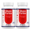 Gluco Fortex | 120 Cápsulas | 2 Frascos | Soporte