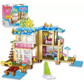 jumei Friends House Building Blocks Sets for Girls Age 6+ (390PCS)
