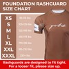 Gold BJJ Foundation Rash Guard - Ranked No-Gi and Gi