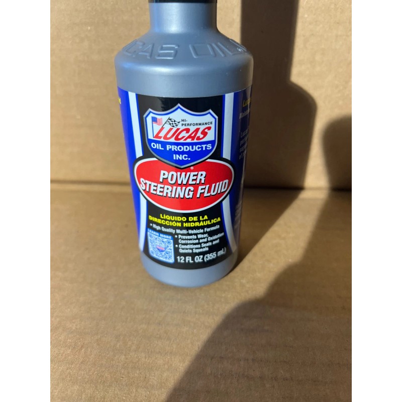 Lucas Oil 10823 Power Steering Fluid - 12 oz. New