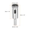 HARFINGTON Diamond Drill Bits 15mm Serrated Hollow Core Hole Saw