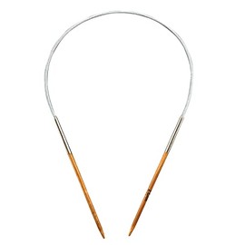 Mdoker Bamboo Circular Knitting Needle Size 2 16 Inch Circular Knitting Needles for Handmade Knitting DIY and Any Weaven Yarn Projects(US Size 2,2.5mm)