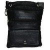 Soft Leather Neck Id/passport Wallet/holder by Leatherboss (Black)