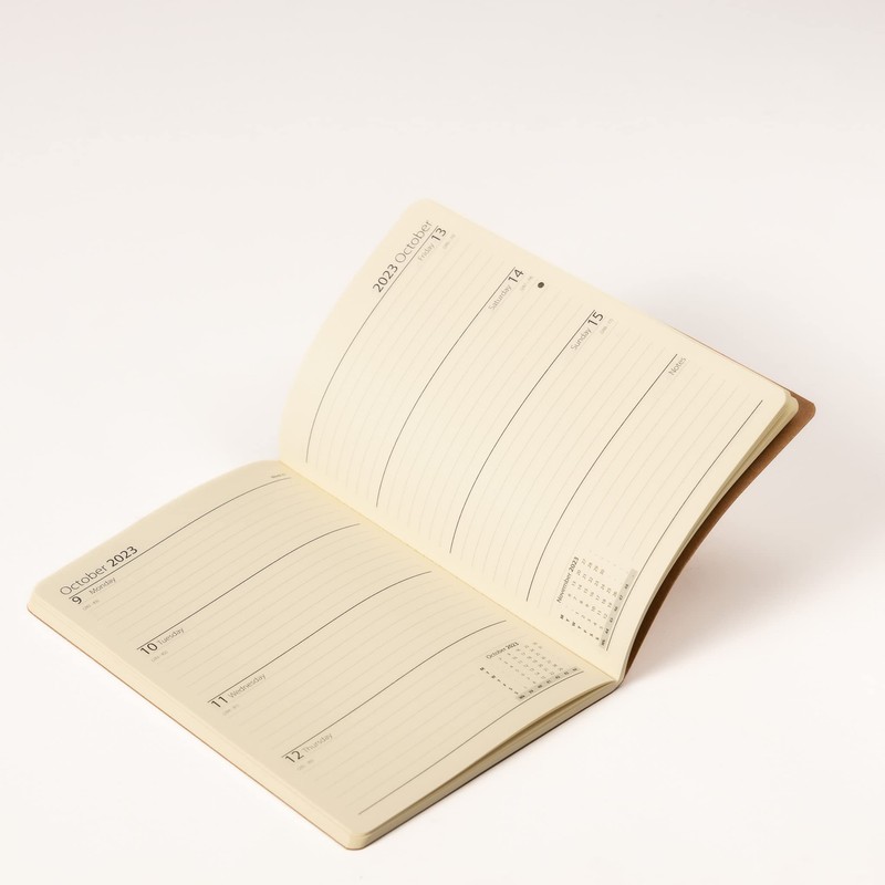 2023 Diary A5 Week to View 100% Fully Recyclable Eco