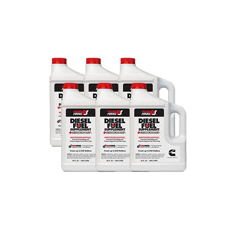 Power Service Diesel Fuel Supplement +Cetane Boost - 64 Ounce