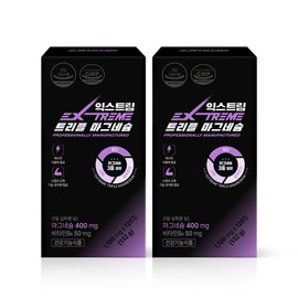 extreme 1 box of Extreme Triple Magnesium (4 month supply) / 익스트림 트리플 마그네슘 1박스 (4개월분)