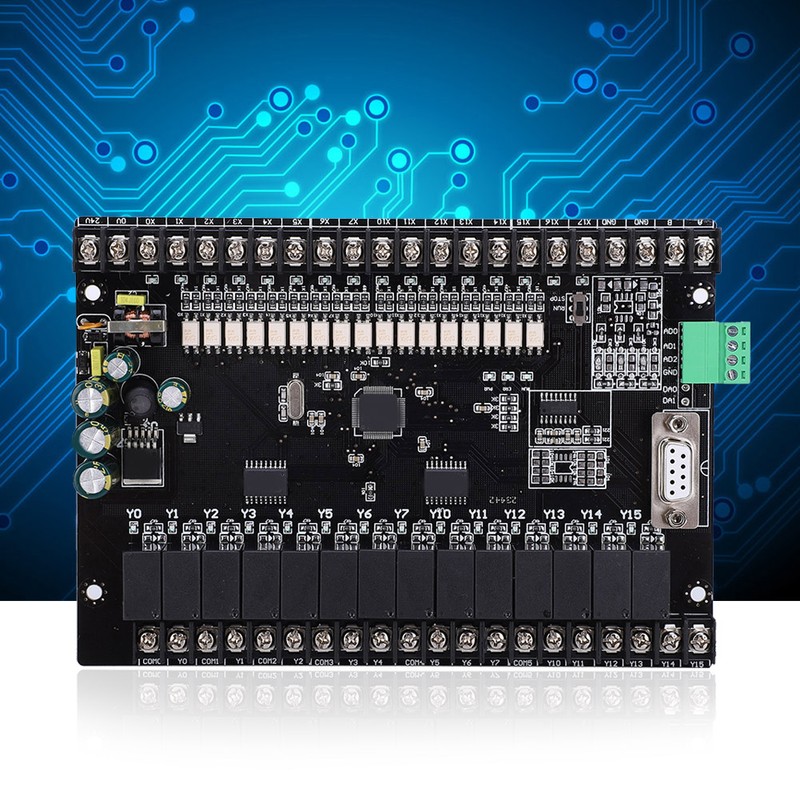Industrial Control Board PLC Controller Module NTC Temperature Measurement FX1N-30MR-3NTC