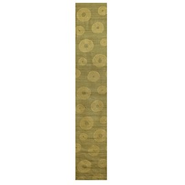 Heritage Lace Serenity Table Runner, 13" x 72", Olive Bronze