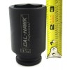 CALHAWK 1/2" Drive 1-7/16" DEEP SOCKET IMPACT 6 POINT CR-MO