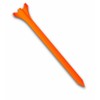 Zero Friction Tour 3-Prong Golf Tees (2-3/4 Inch, Orange, Pack