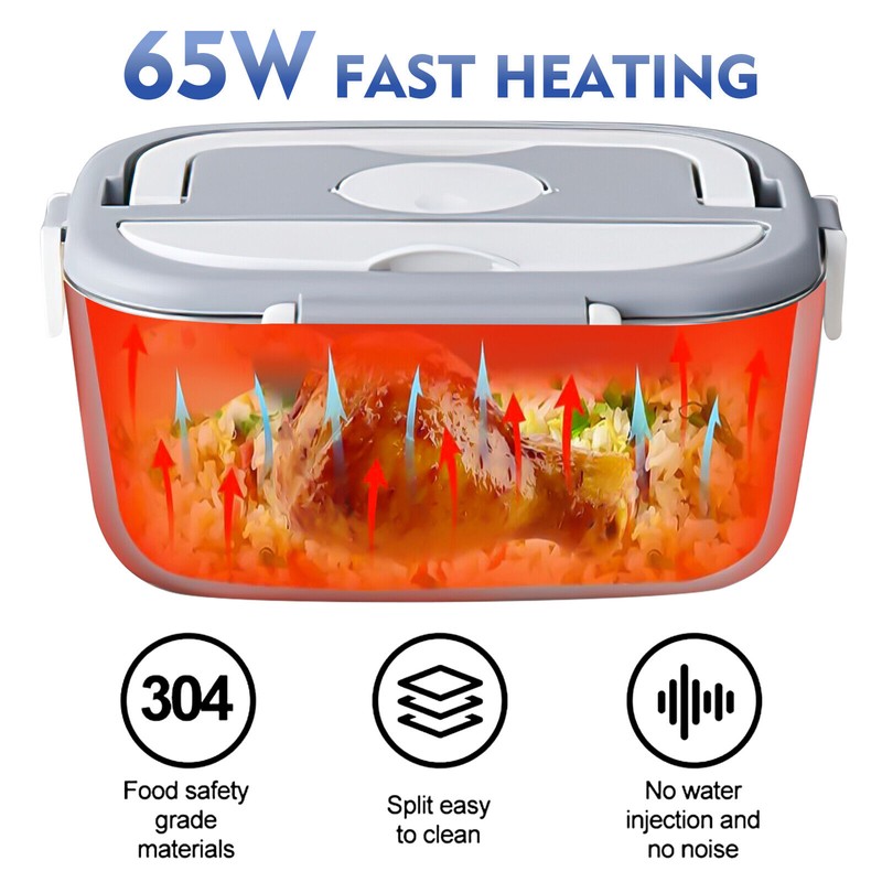 2 110V Car Portable Food Heating Lunch Box Electric Heater