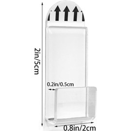 beiqilian 30Pcs Clear Acrylic Vinyl Record Display Shelf Wall Mount, Easy Mount, Display Functionality, Tiered Shelf, 30 Shelves, No Screw, Home Decor, Music Instruments