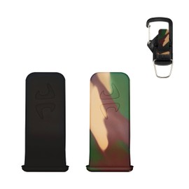 8TIMBER Terra Clip Pull Tabs 2-Pack - Durable Silicone Enhancements or Replacements for FIDLOCK Hook 20 Compatible Gear — Camouflage and Black