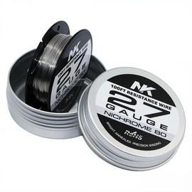 High Temp Resistance Wire Nichrome 80 for Heating Elements, Foam Cutter, Jewelry Making and DIY Ceramic Crafts (Ni80 27Ga 100Ft)