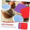 Gatuida Multi-use Jar Opener Gripper Mats Bright Design Safe Rubber