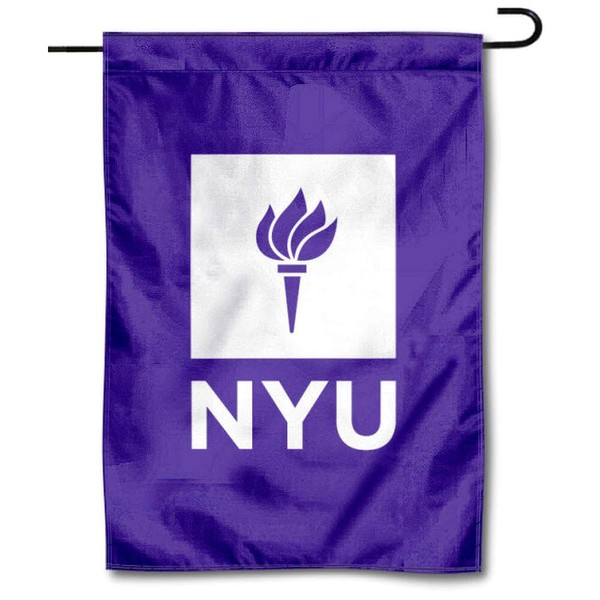 New York Violets Garden Flag Yard Banner