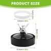 Replacement Extractor Blade for Ninja Blender Parts,7 Fins Male Blender