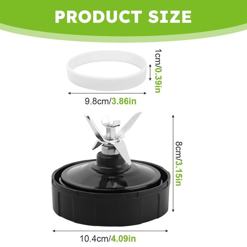 Replacement Extractor Blade for Ninja Blender Parts,7 Fins Male Blender
