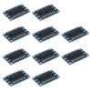 eMagTech 10pcs Mini RS232 MAX3232 to TTL Level Converter Serial