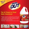 Iron OUT LI04128N Vinyl and Other Outdoor Surfaces, No Scrubbing,