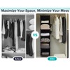 YOUDENOVA Hanging Closet Organizer, 6-Shelf Closet Hanging Storage Shelves, 2