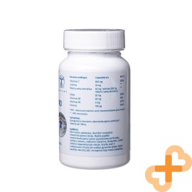 SAPIENS Vision Support Health Pro 30 Capsules Lutein Blueberries Zinc Supplement