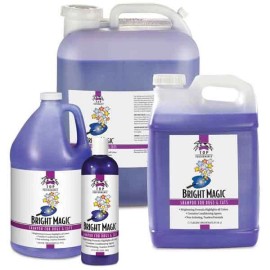 MPP Pet Shampoo Dog & Cat Grooming Bright Magic Gentle Cherry Scented Choose Size - 2.5 Gallon