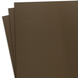 Holstex Thermoform Sheet - (Carbon Fiber Texture) - (.060 Thickness) - (12in x 12in Sheet) - (Killer Coyote) - (3 Sheets) - DIY Holster Making, Airsoft Armor, & Hobby