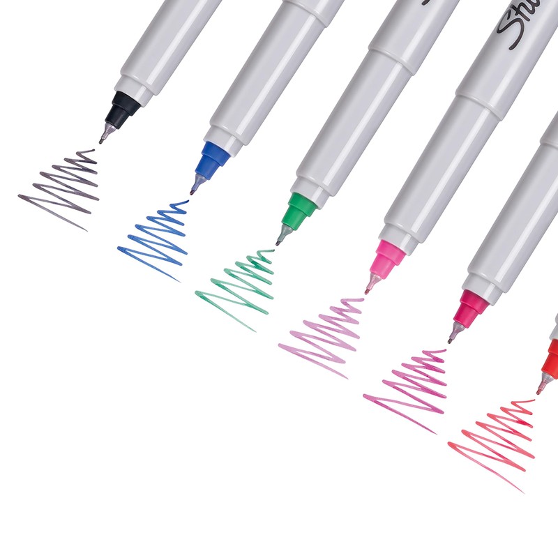 Sharpie Permanent Markers | Ultra-Fine Point | Assorted Classic Colours