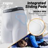 KOOPOW Youth Boys Padded Sliding Shorts Slider Pads with Soft