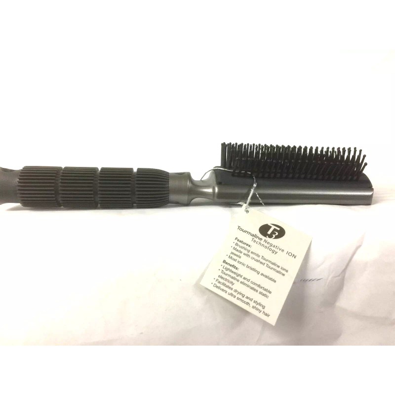 T3 Tourmaline Ionized hair Brush #83633 made in Korea