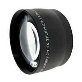 Optics 2.0X High Definition Telephoto Conversion Lens for Sony Cyber-Shot DSC-RX100 (Includes Lens/Filter Adapter)