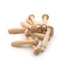 Oakcrafts - Birch Shaker Pegs 2.5" / 63.5mm (Pack of