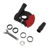5 In Power Grinding Dust Shroud Iron PA66 Red Black