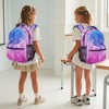 Jollitot Girls Backpack with Lunch Box Kids Bookbag Set Water