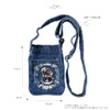 [DIVA Rose] Smartphone Shoulder Women's Denim Smartphone Pouch Pochette Shoulder